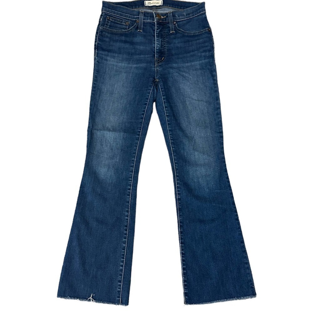 Madewell Womens Cali Demi Bootcut Jeans Denim Stretch 5 Pockets Blue Size 25